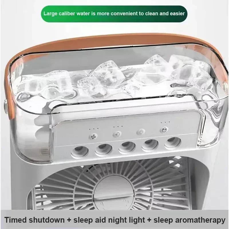 Ventoinha LED portátil