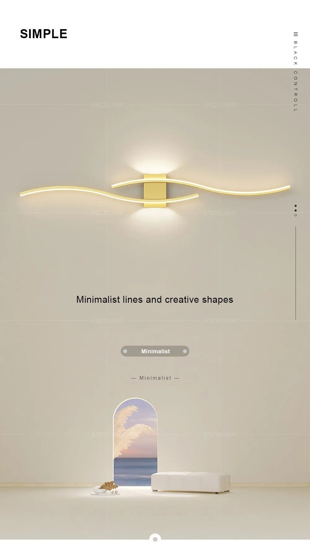 Luz LED para sala
