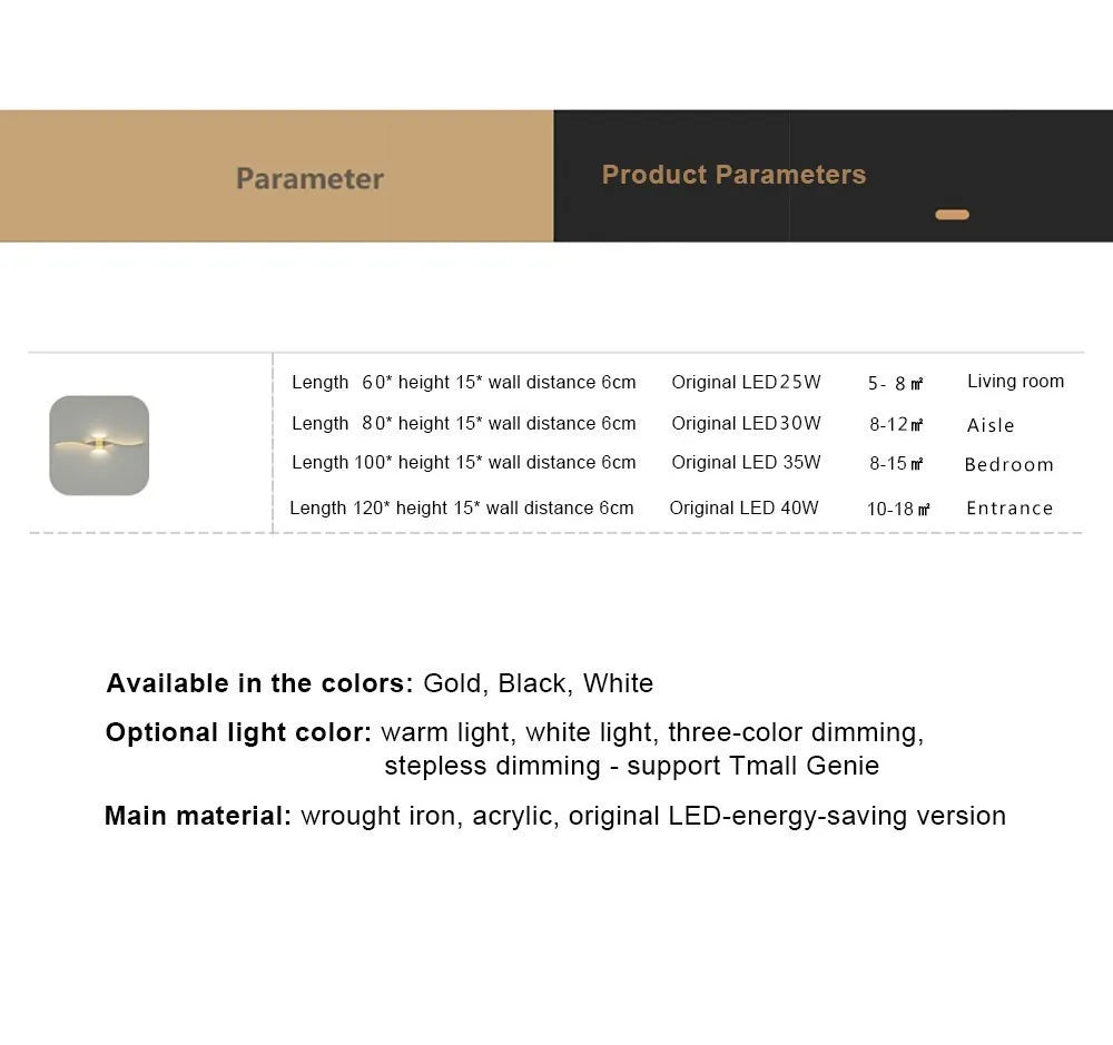 Luz LED para sala