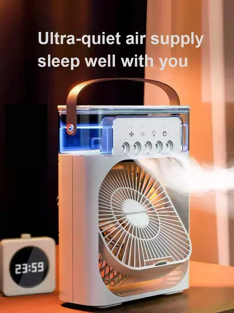 Ventoinha LED portátil